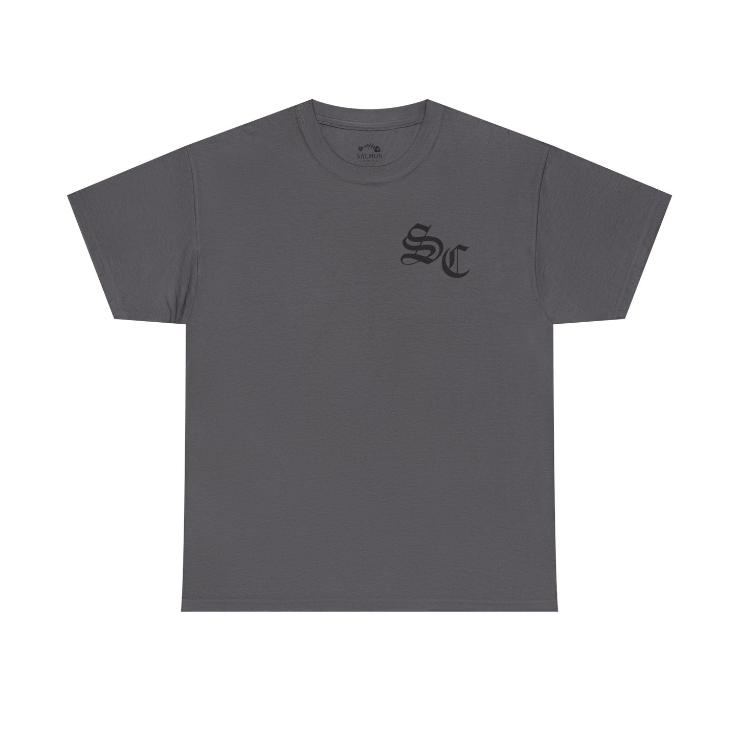 Salmon Initial Tee