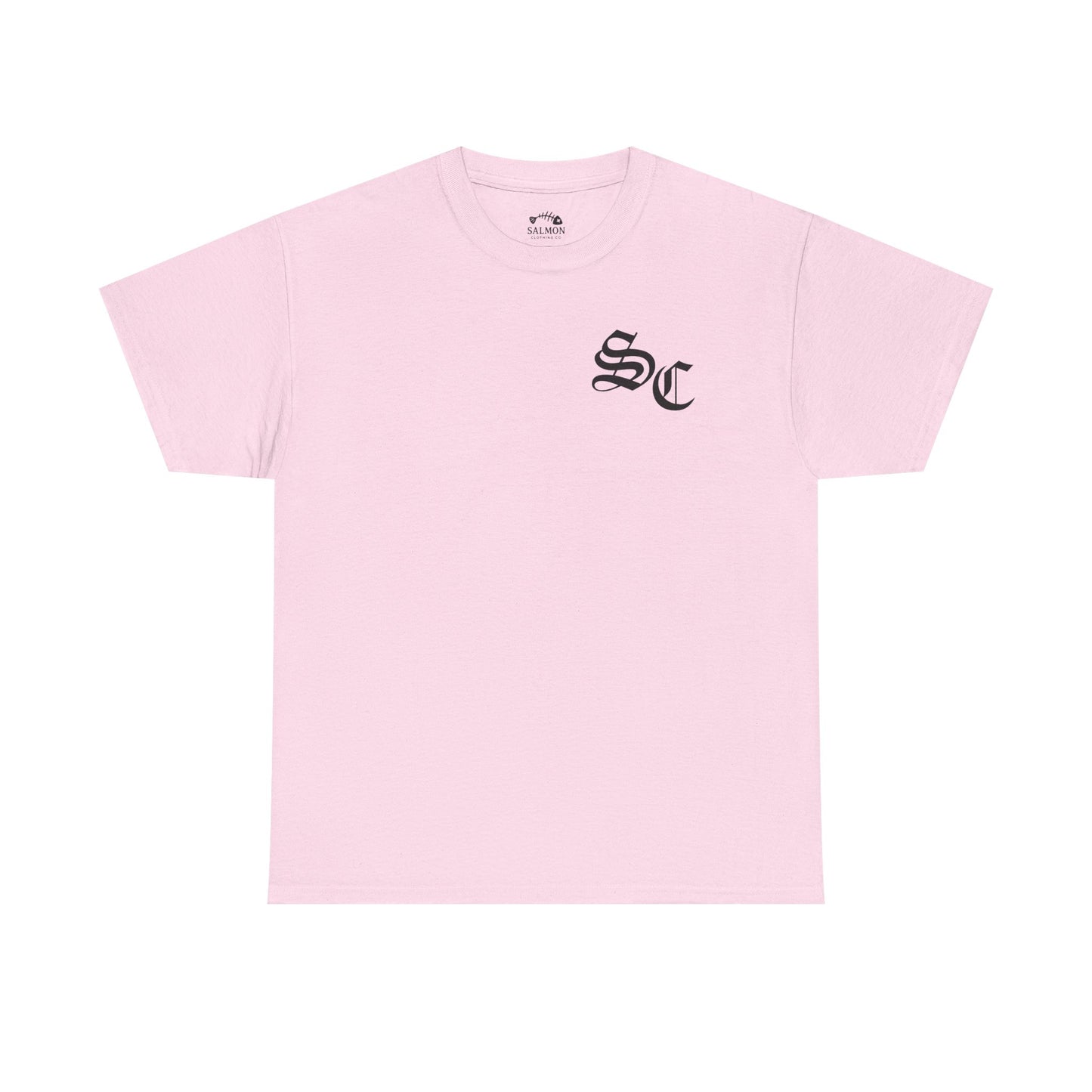 Salmon Initial Tee