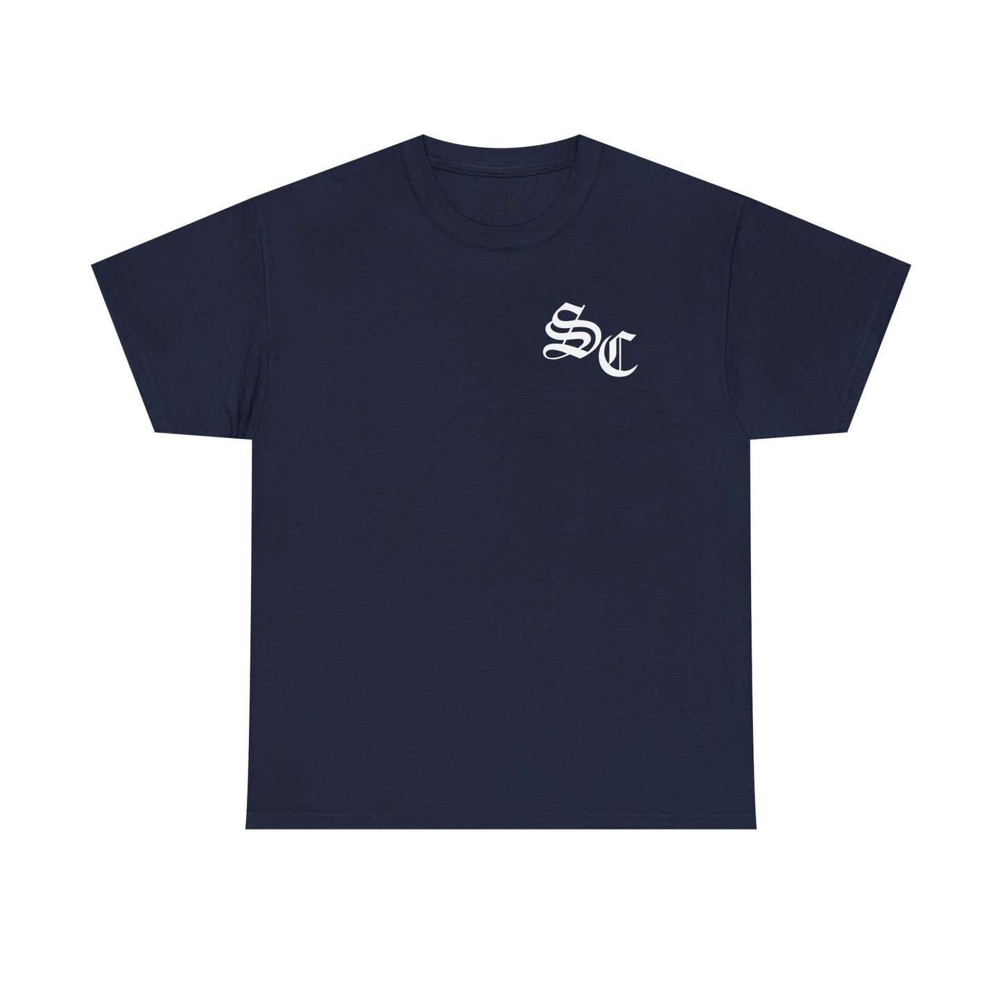 Salmon Initial Tee
