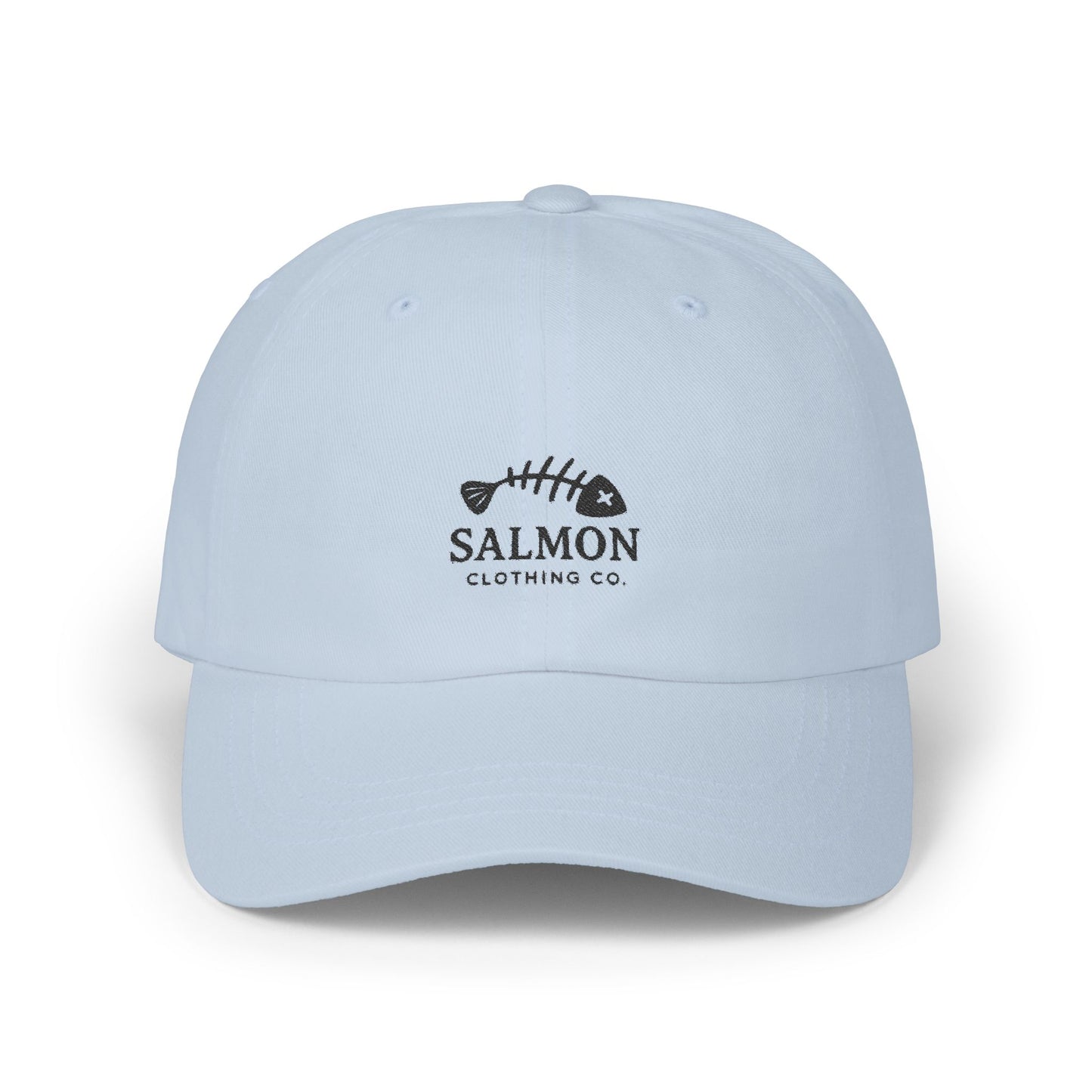 Salmon Embroidered Dad Cap