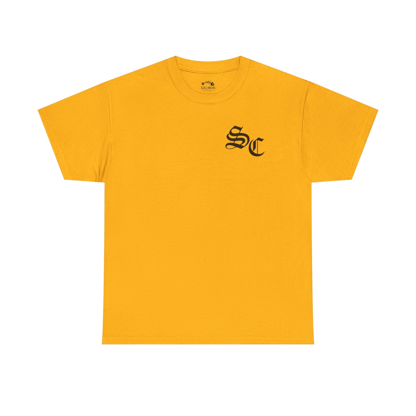 Salmon Initial Tee