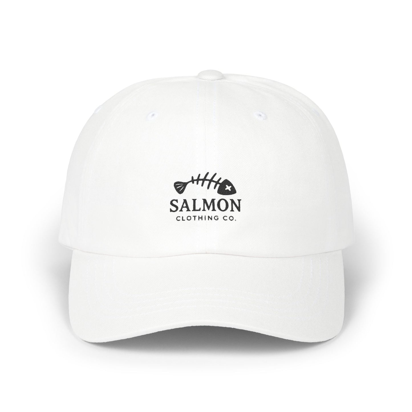 Salmon Embroidered Dad Cap