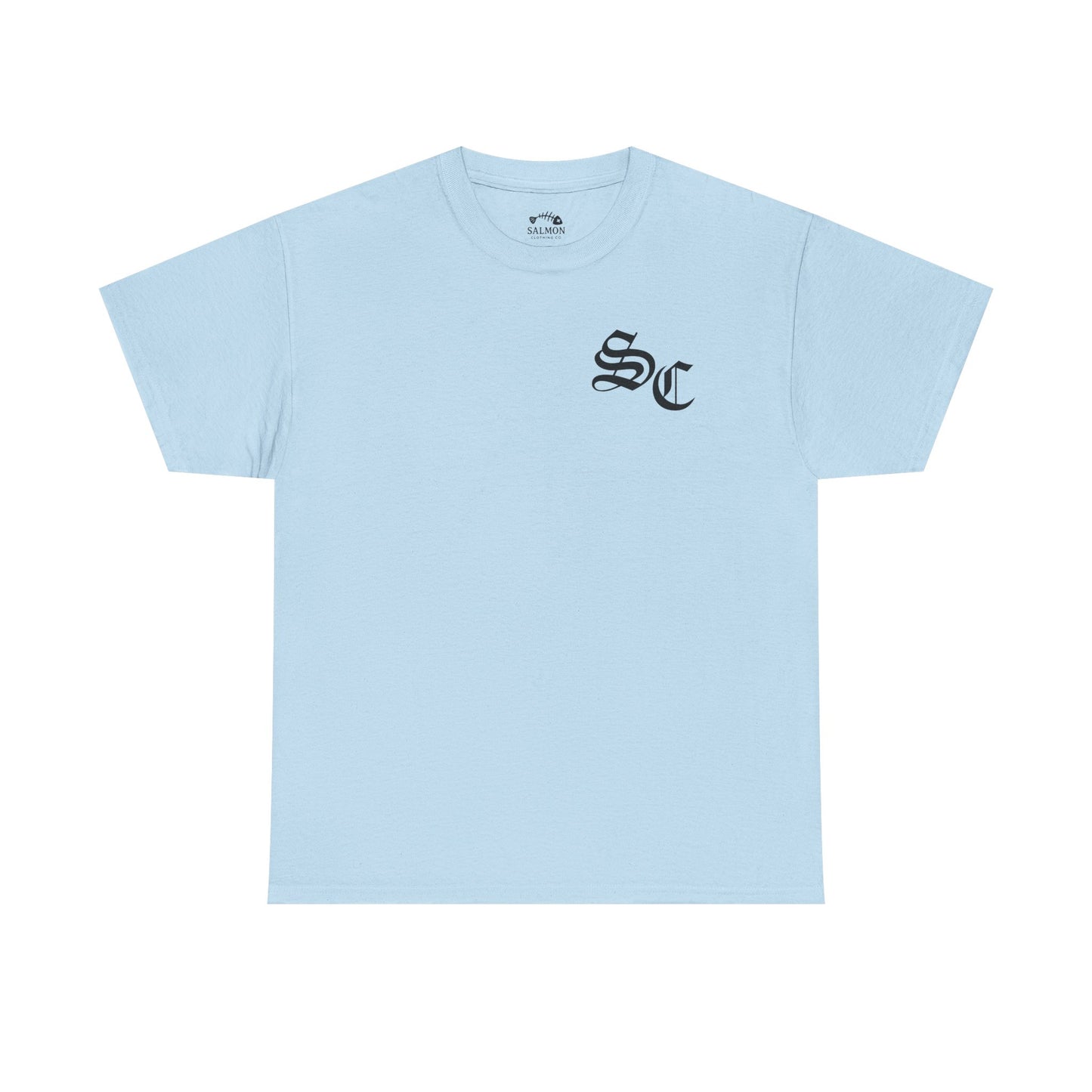 Salmon Initial Tee