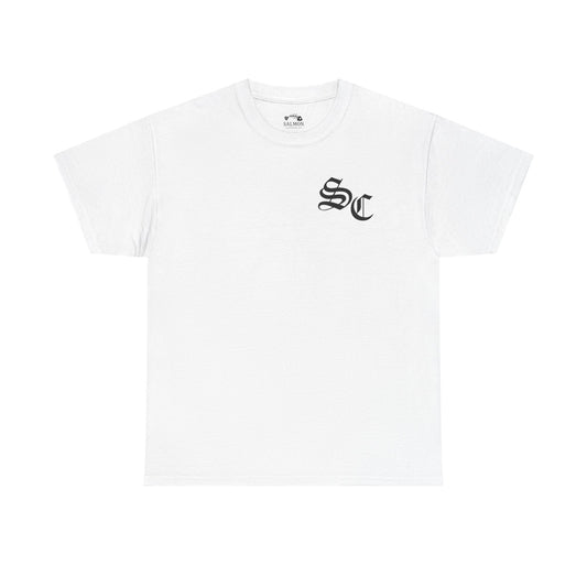 Salmon Initial Tee