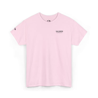 Salmon Embroidered Tee