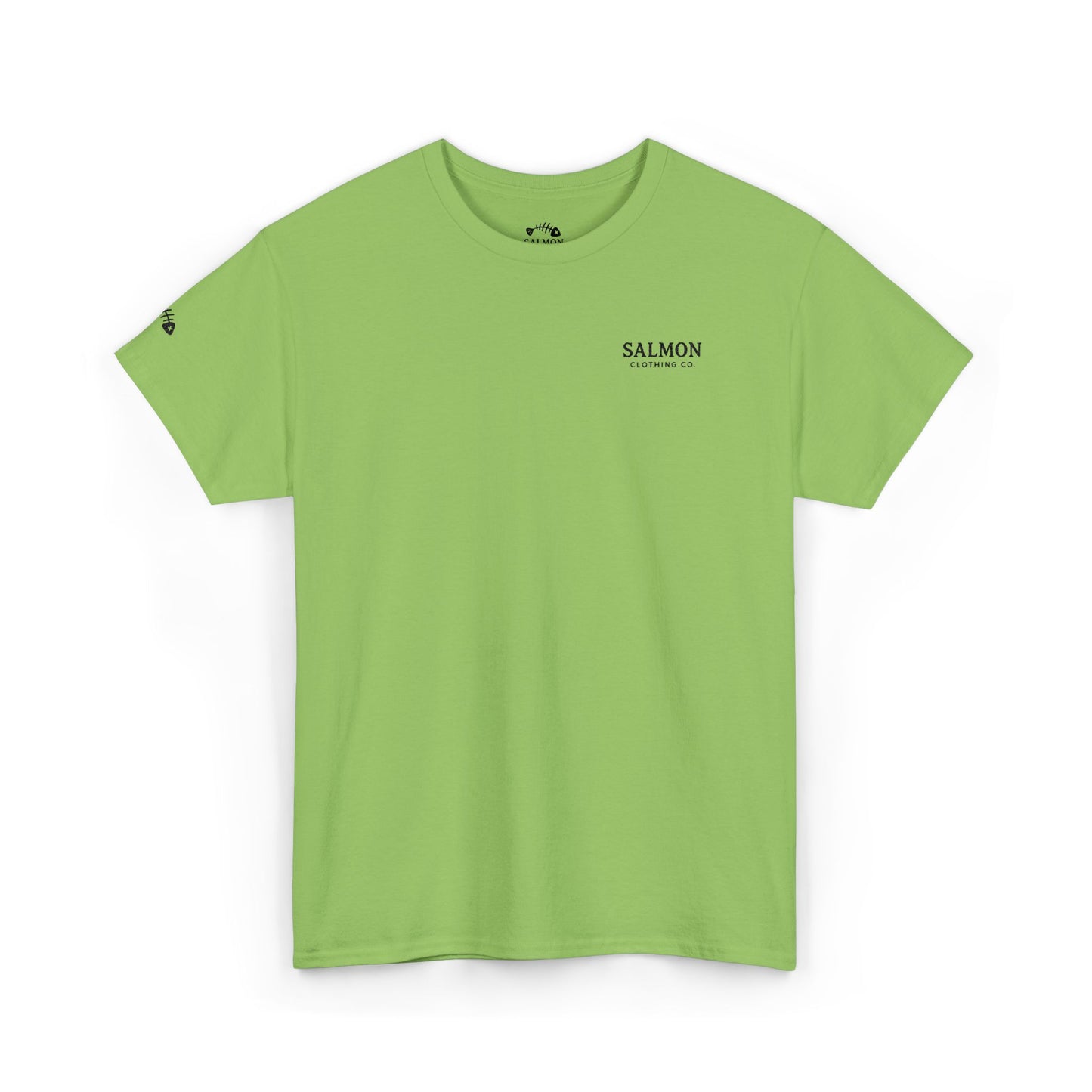 Salmon Embroidered Tee