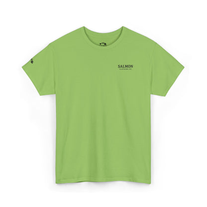 Salmon Embroidered Tee