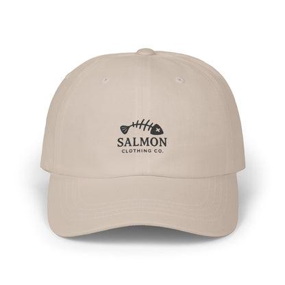 Salmon Embroidered Dad Cap
