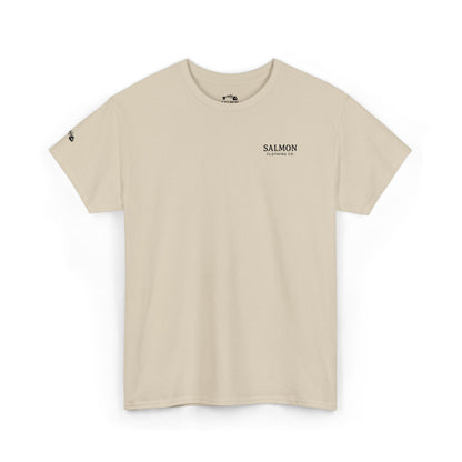 Salmon Embroidered Tee