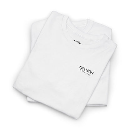 Salmon Embroidered Tee