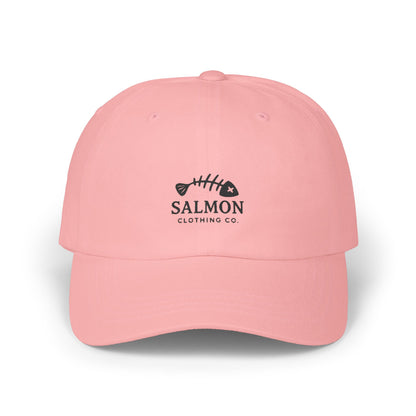 Salmon Embroidered Dad Cap