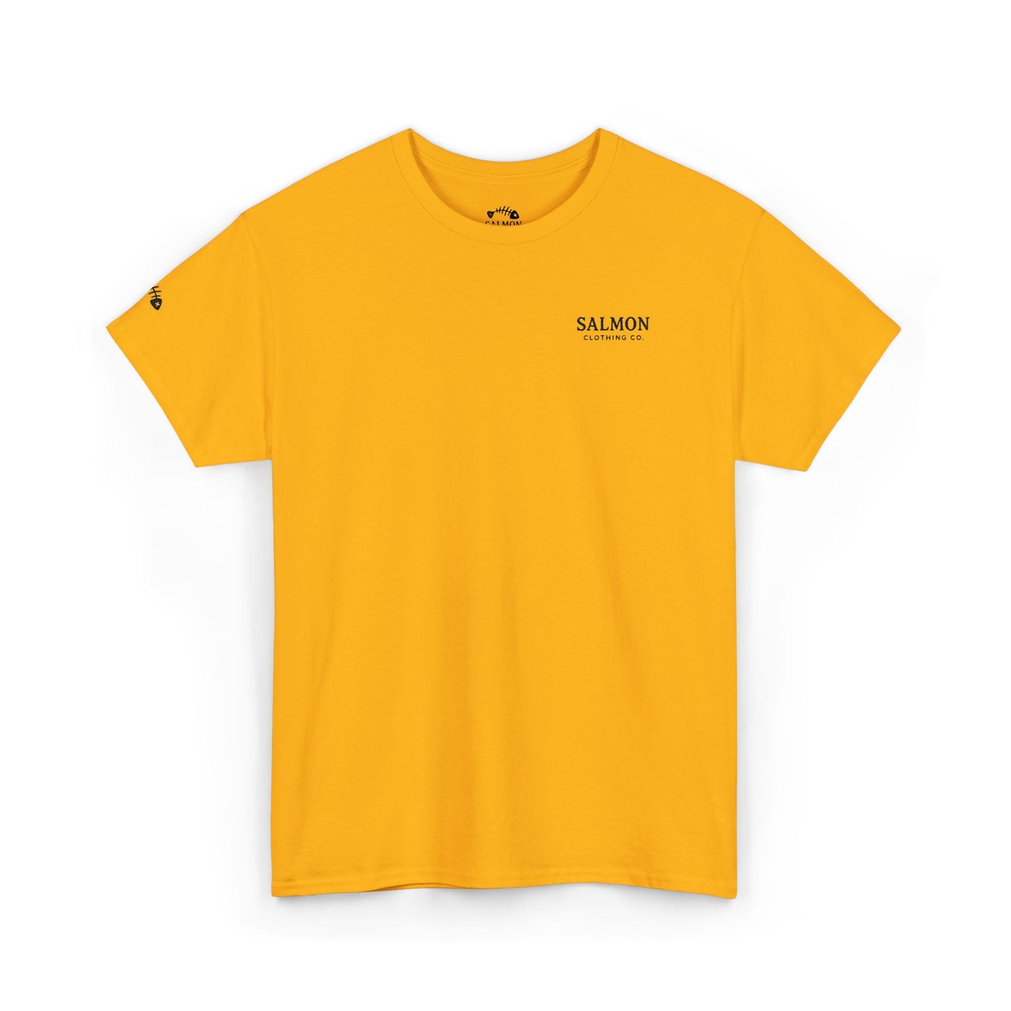 Salmon Embroidered Tee