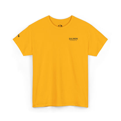 Salmon Embroidered Tee