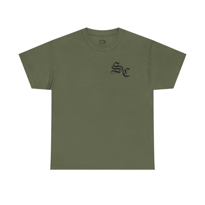 Salmon Initial Tee
