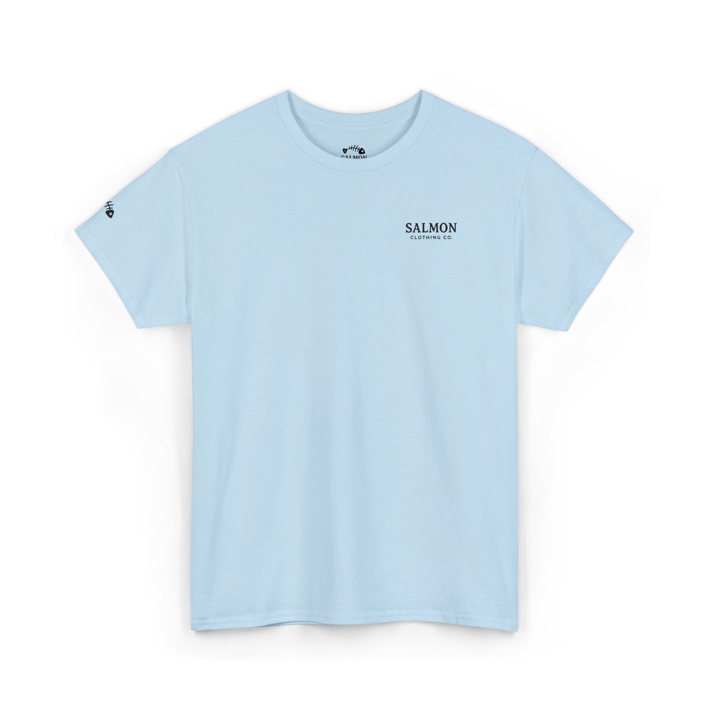 Salmon Embroidered Tee