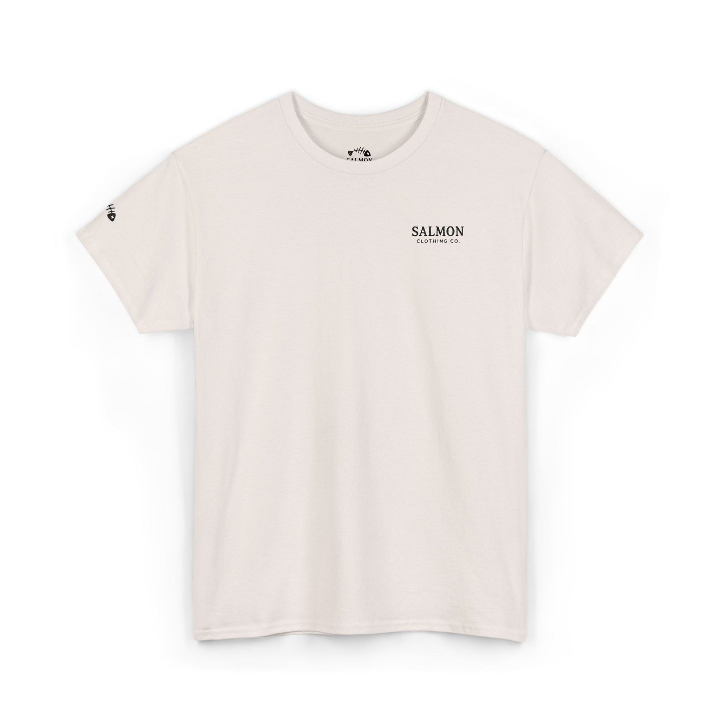 Salmon Embroidered Tee