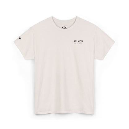Salmon Embroidered Tee
