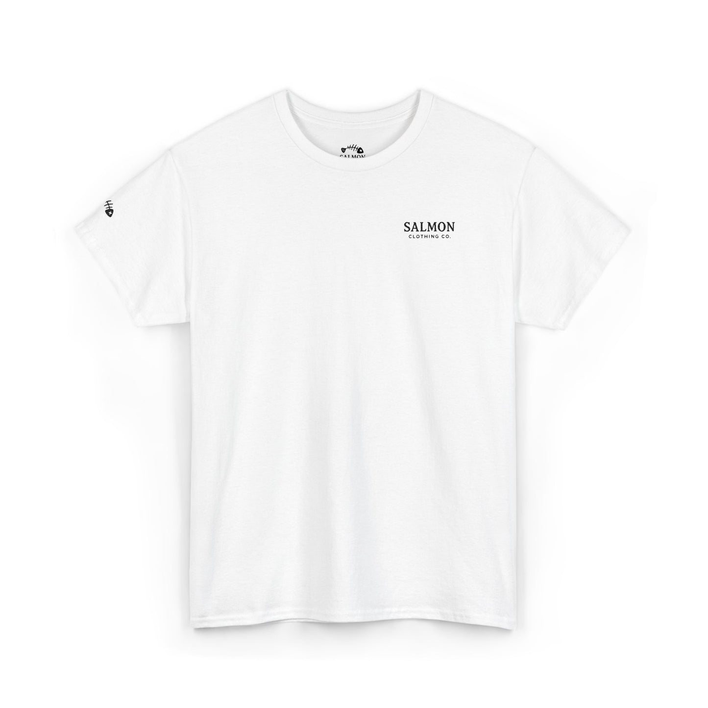 Salmon Embroidered Tee