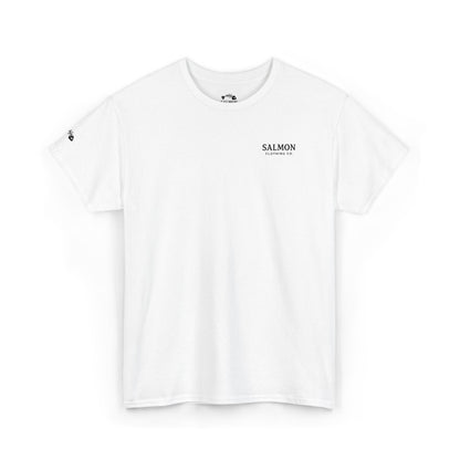 Salmon Embroidered Tee